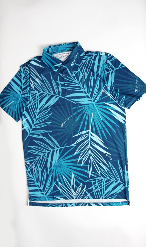 Polo Tropical Azul